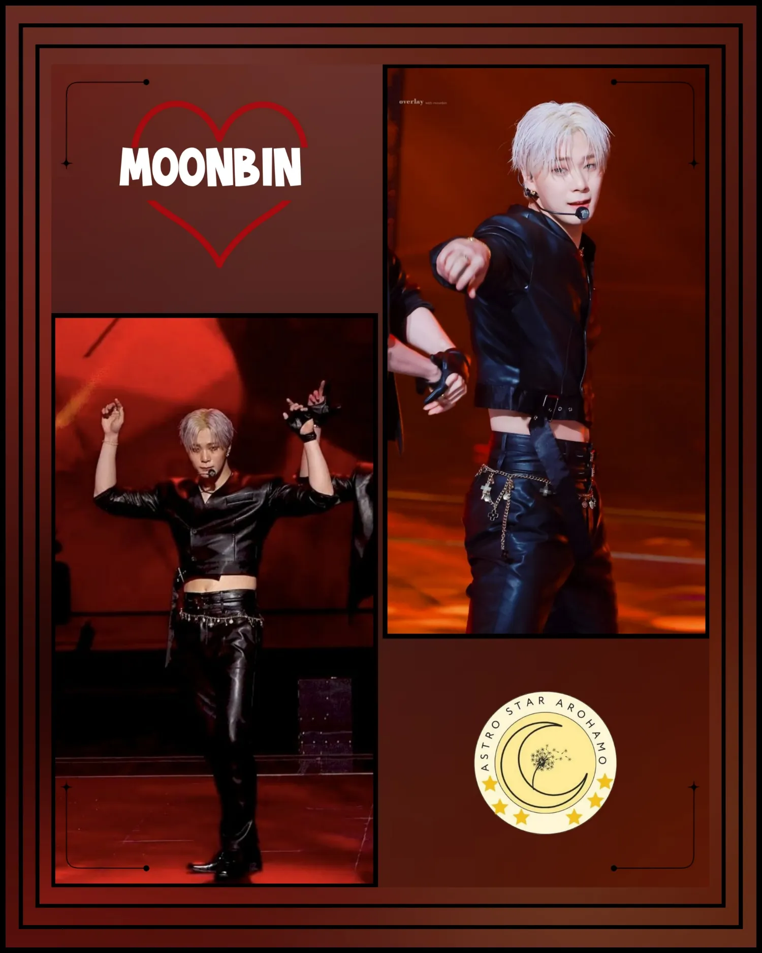 Recent activity shot of Moonbin (ASTRO)