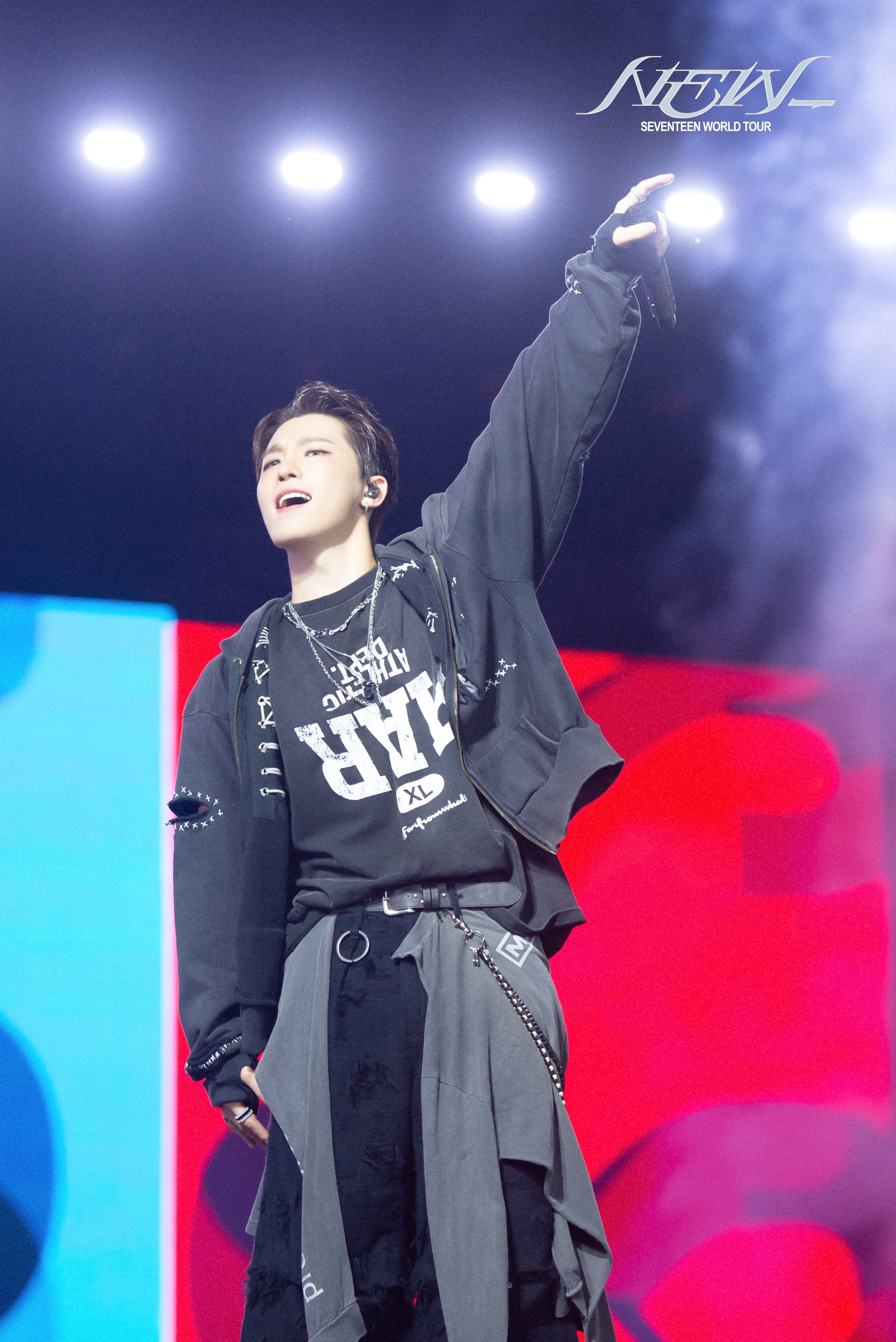 Recent activity shot of Dino (SEVENTEEN)