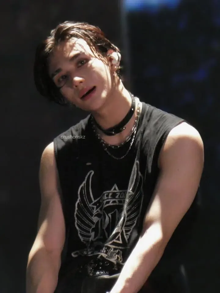 Behind-the-scenes cut of Hyunjin (Stray Kids)