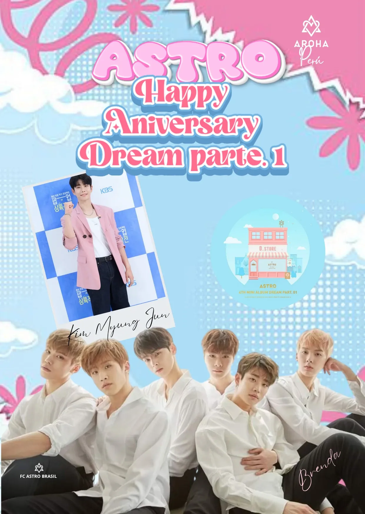 A moment captured by MJ (ASTRO)'s fan