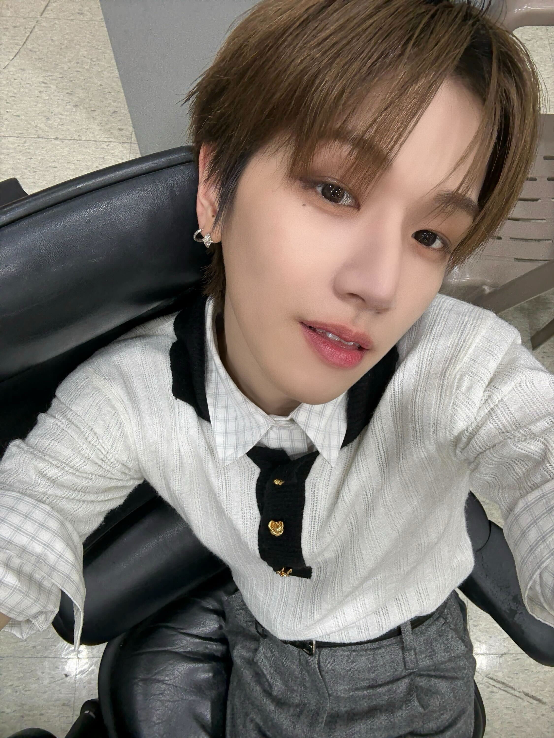 A moment captured by Riwoo (BOYNEXTDOOR)'s fan