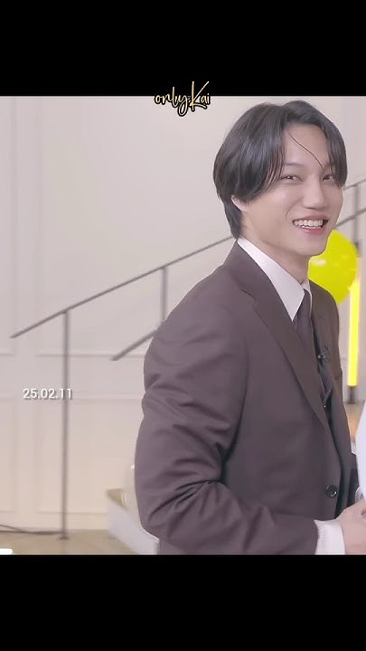 Kai (EXO)粉絲拍下的瞬間