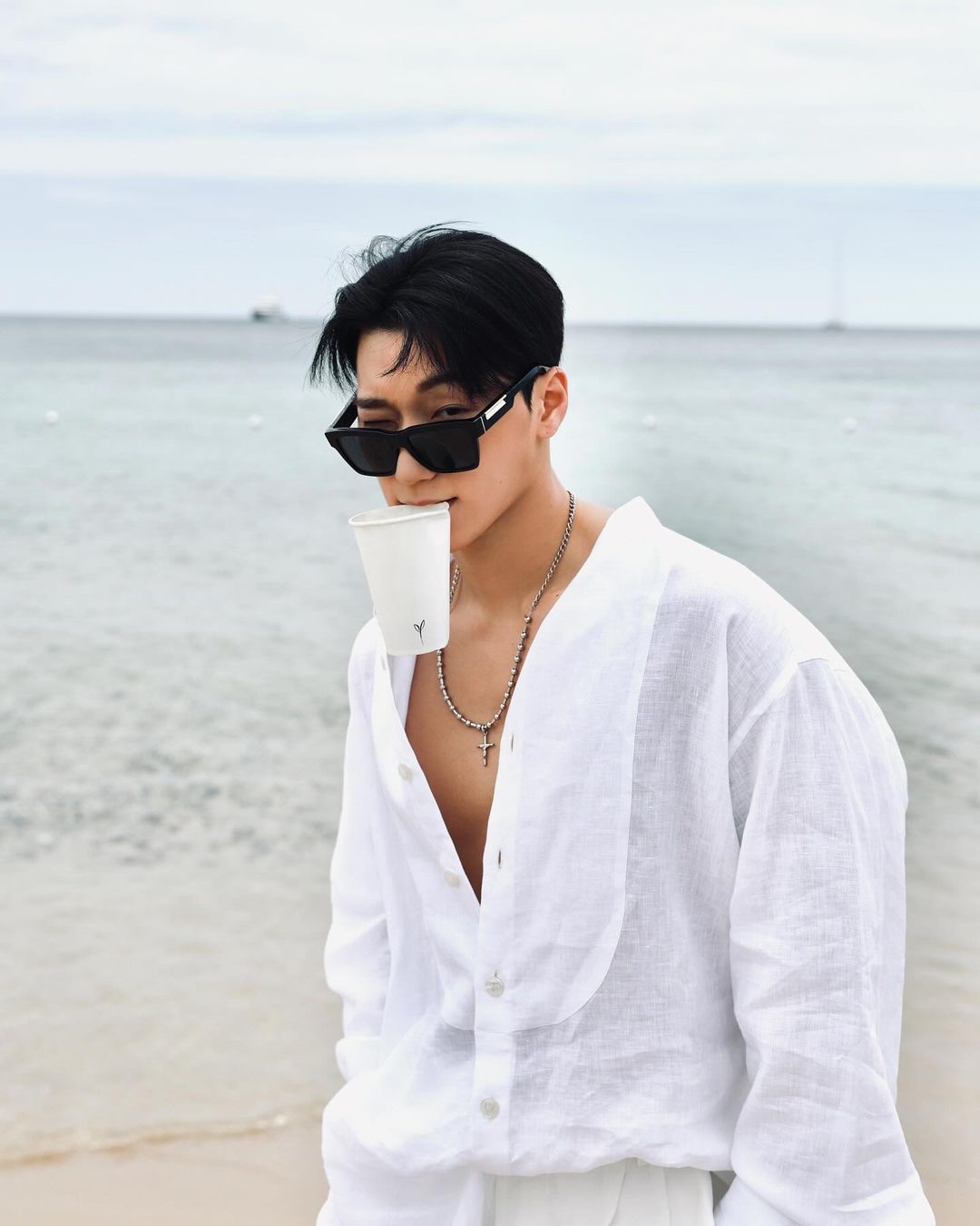 Recent activity shot of San (ATEEZ)