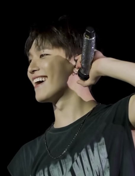 A moment captured by Dino (SEVENTEEN)'s fan
