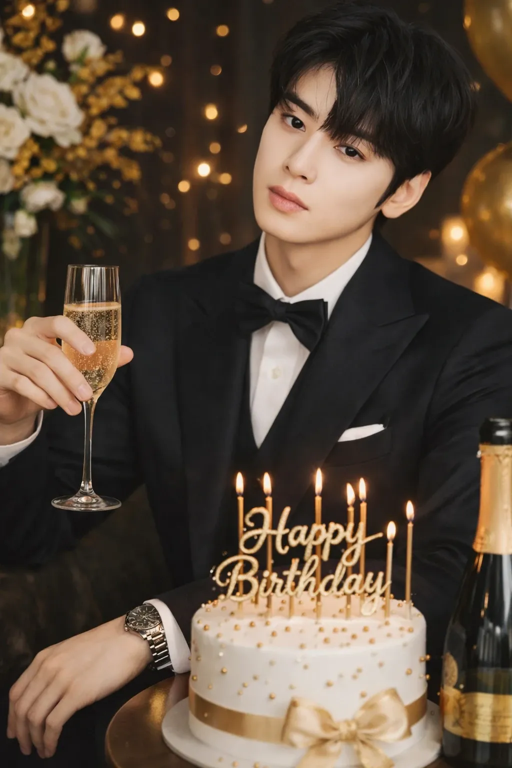 Recent activity shot of Eunwoo (ASTRO)