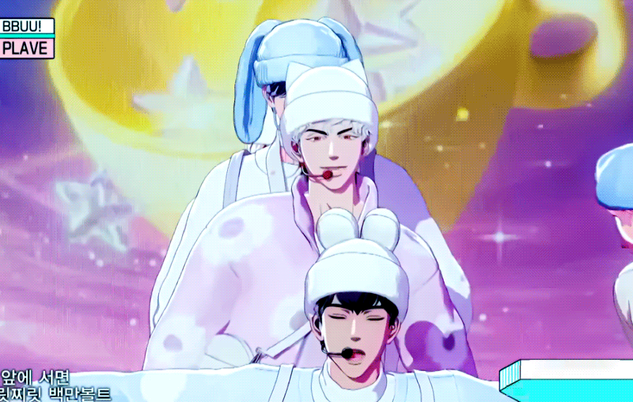 A moment captured by Eunho (PLAVE)'s fan