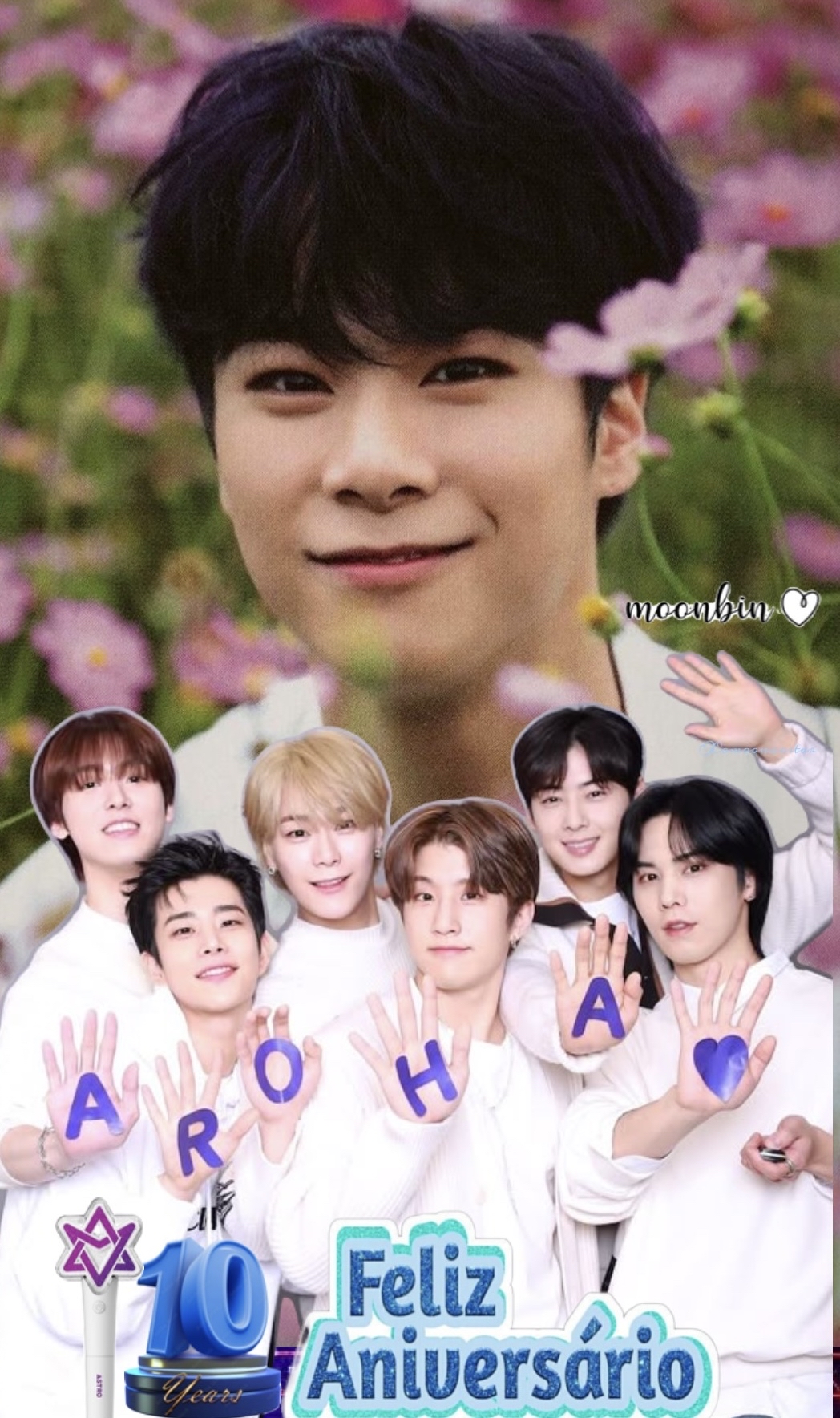 A moment captured by Moonbin (ASTRO)'s fan