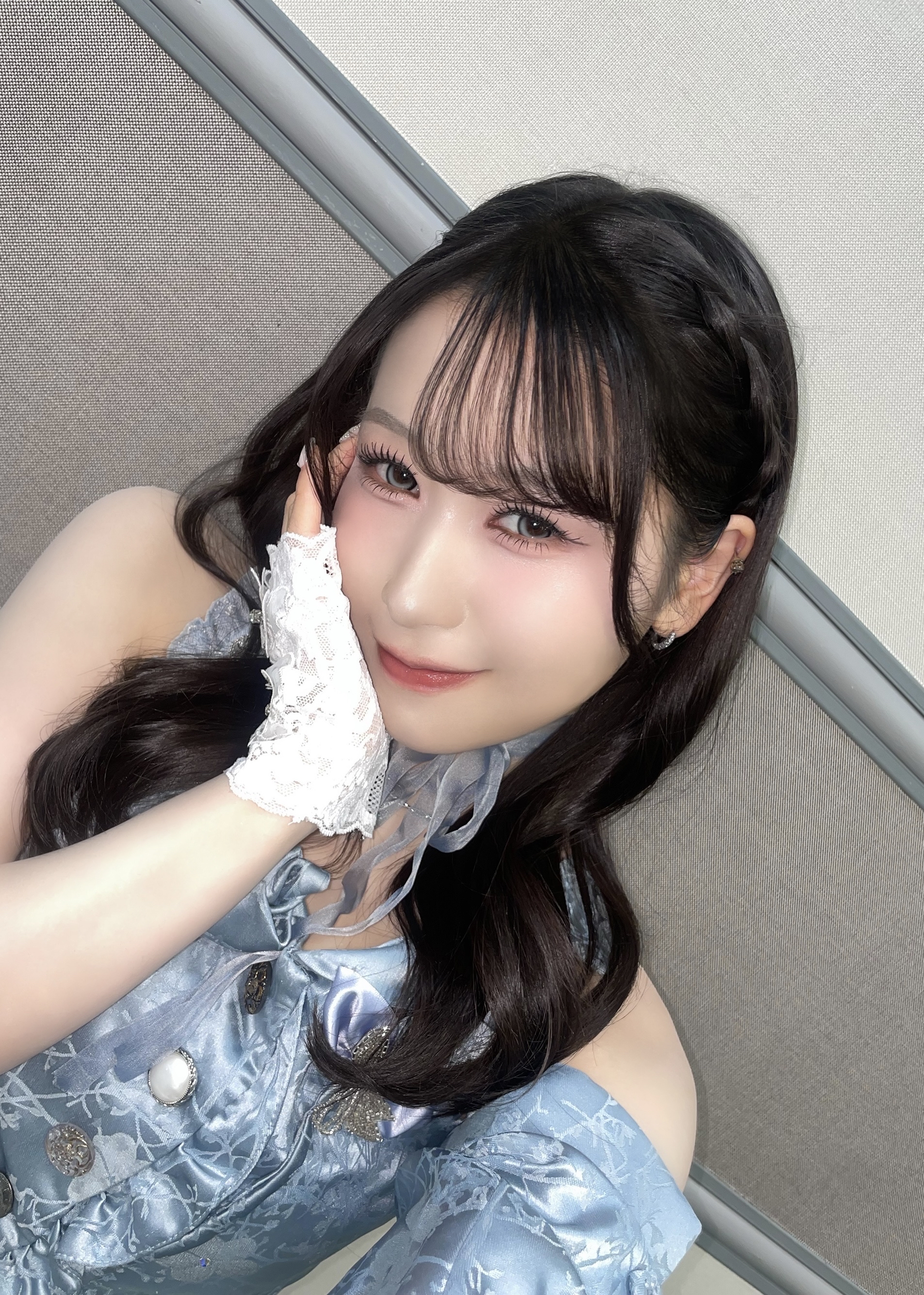 Recent activity shot of Kasahara Momona (ME:I)