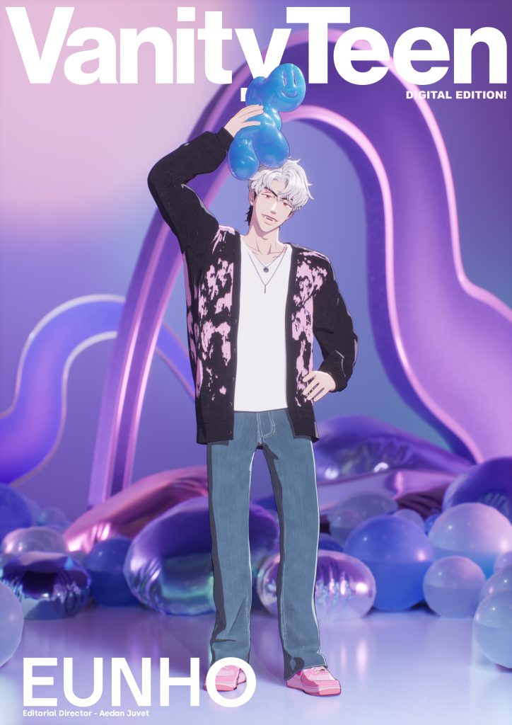 Recent activity shot of Eunho (PLAVE)