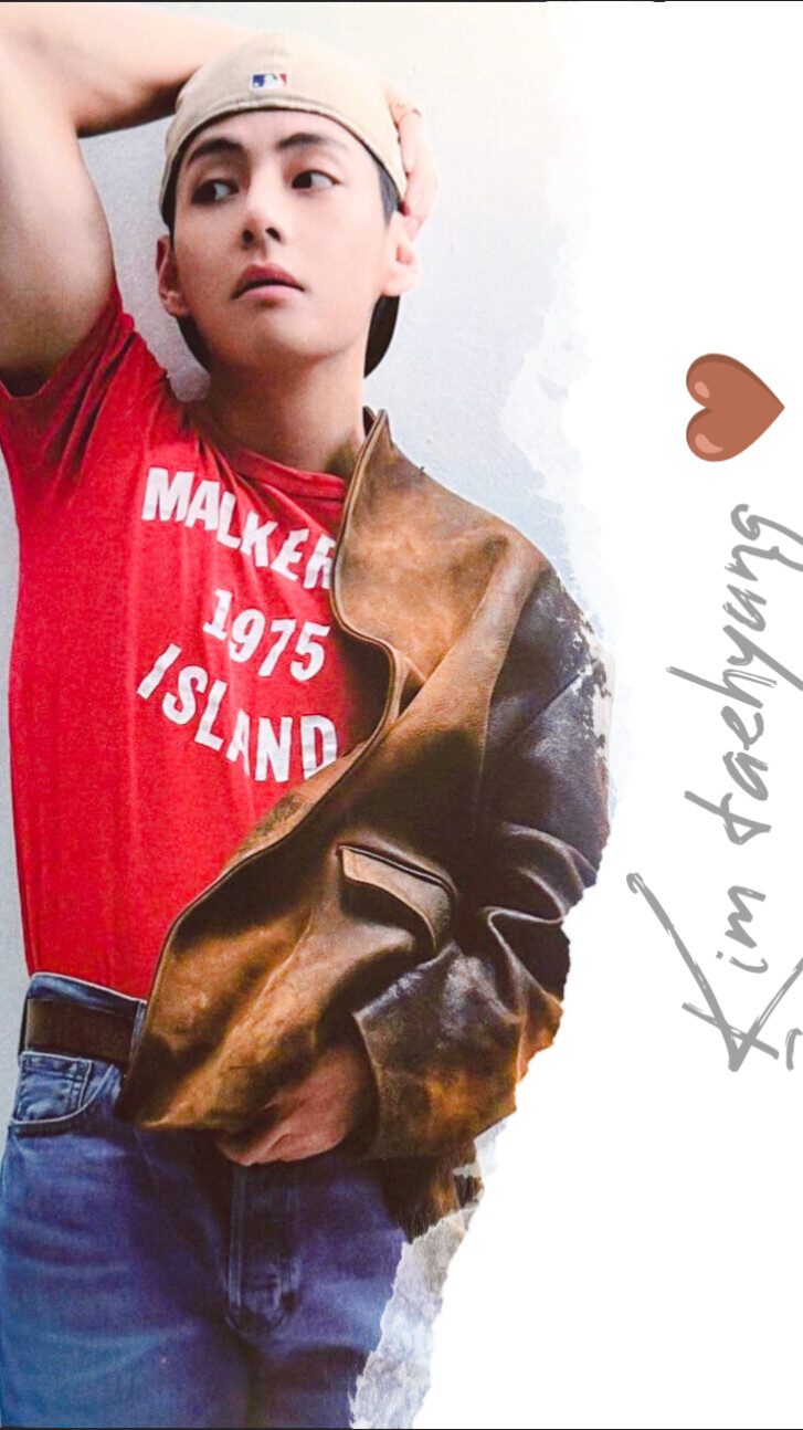 A moment captured by V (BTS)'s fan