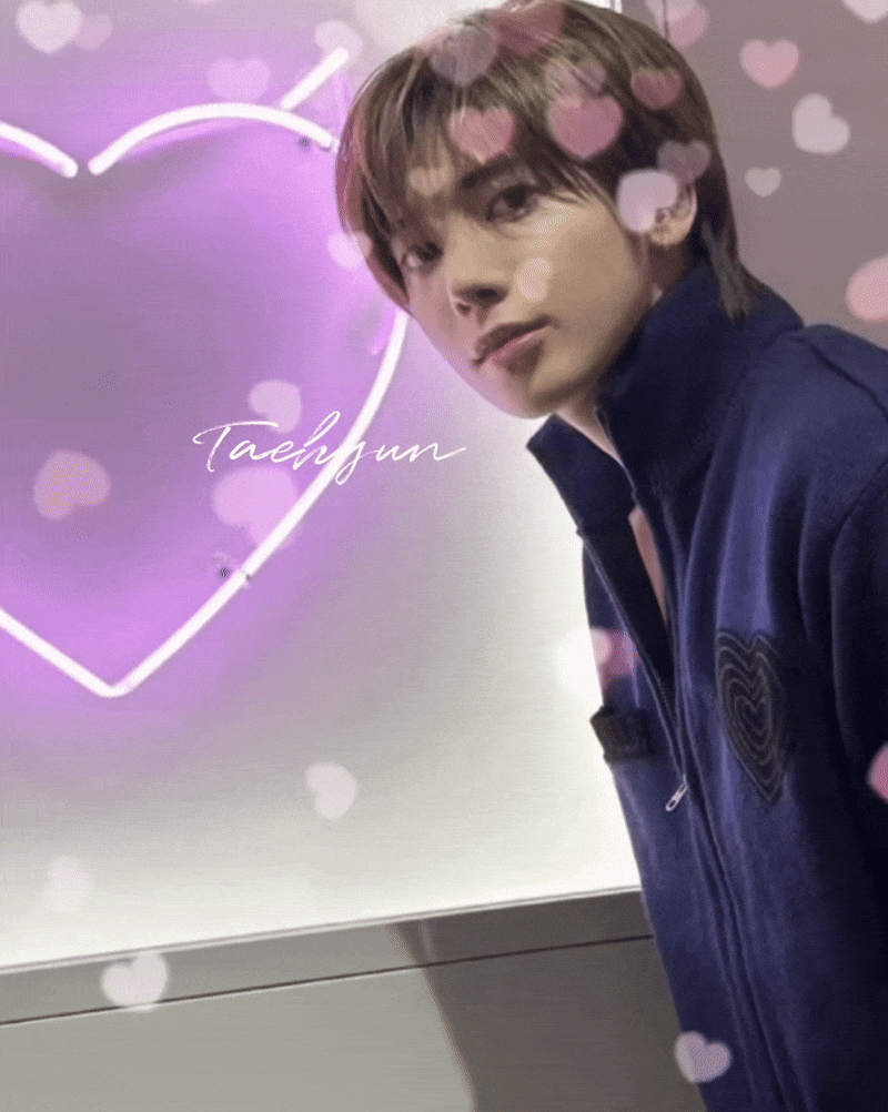 A moment captured by Taehyun (TOMORROW X TOGETHER)'s fan
