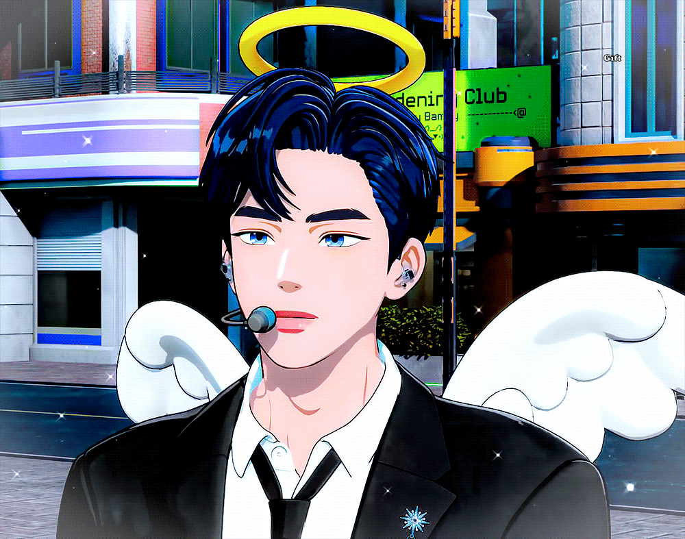 A moment captured by Yejun (PLAVE)'s fan