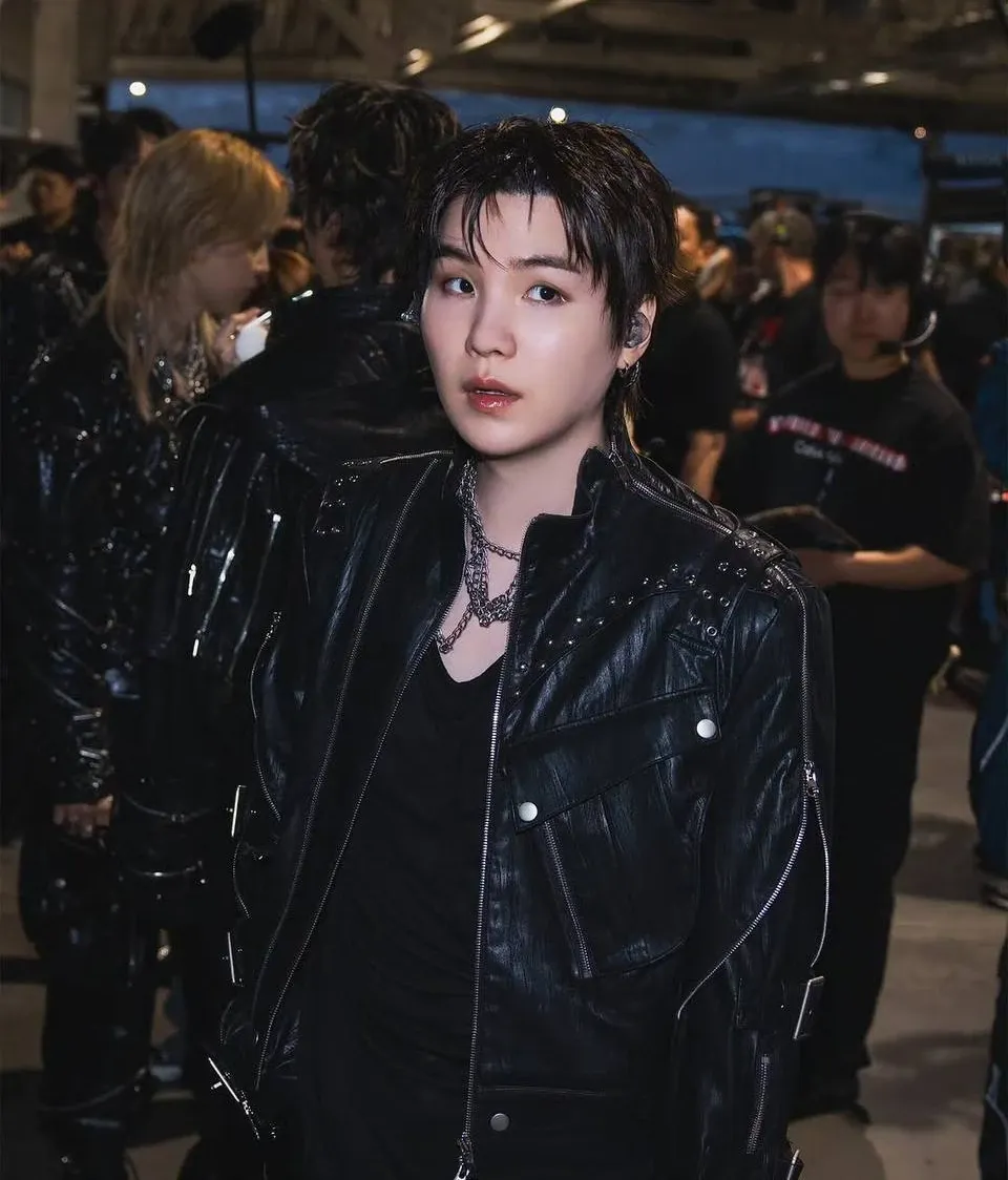 Momen yang diabadikan oleh penggemar SUGA (BTS)