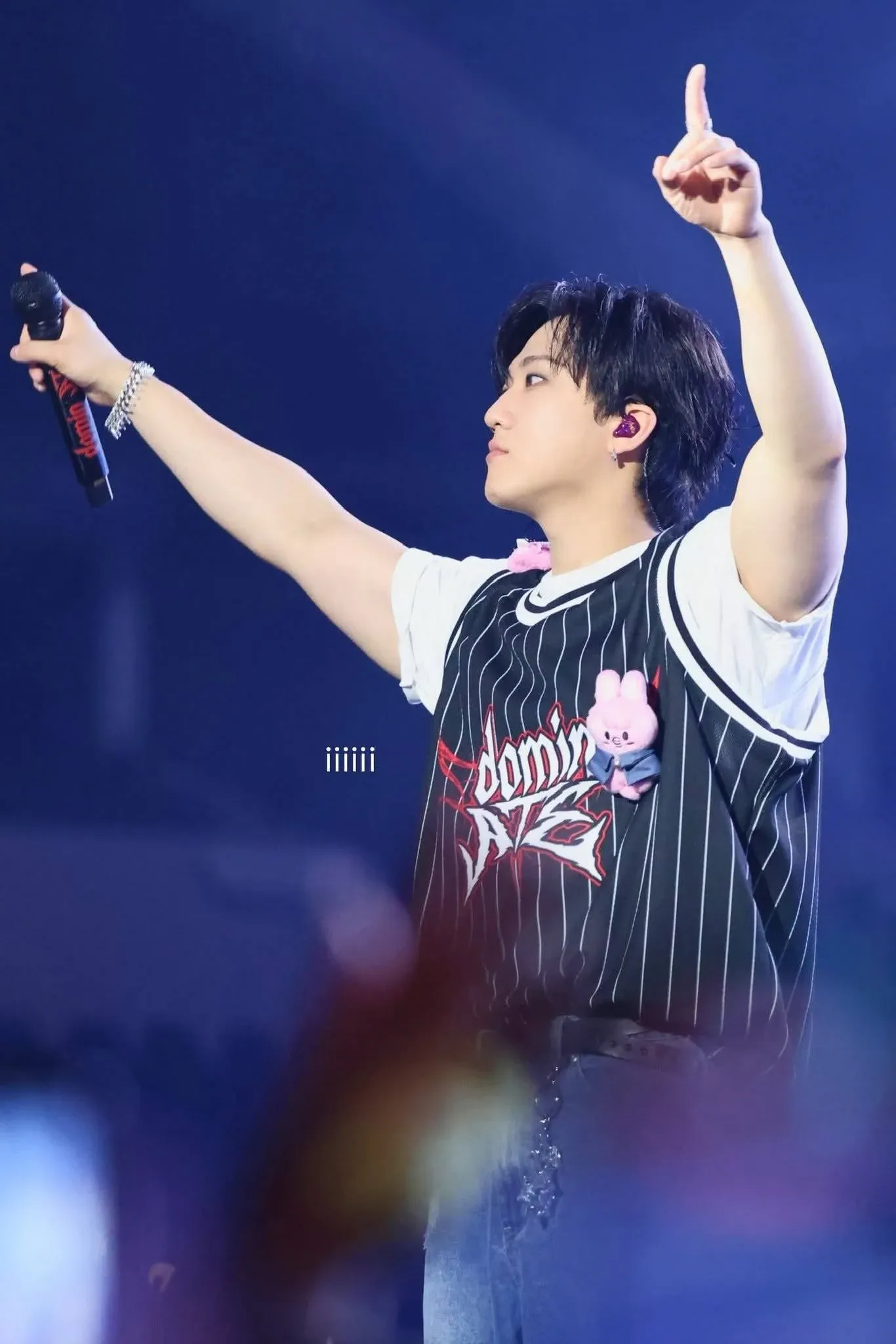 Recent activity shot of Changbin (Stray Kids)