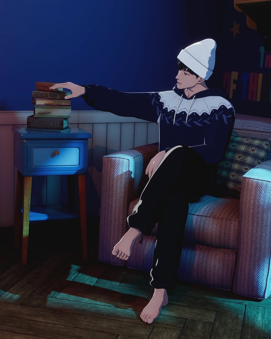 A moment captured by Hamin (PLAVE)'s fan