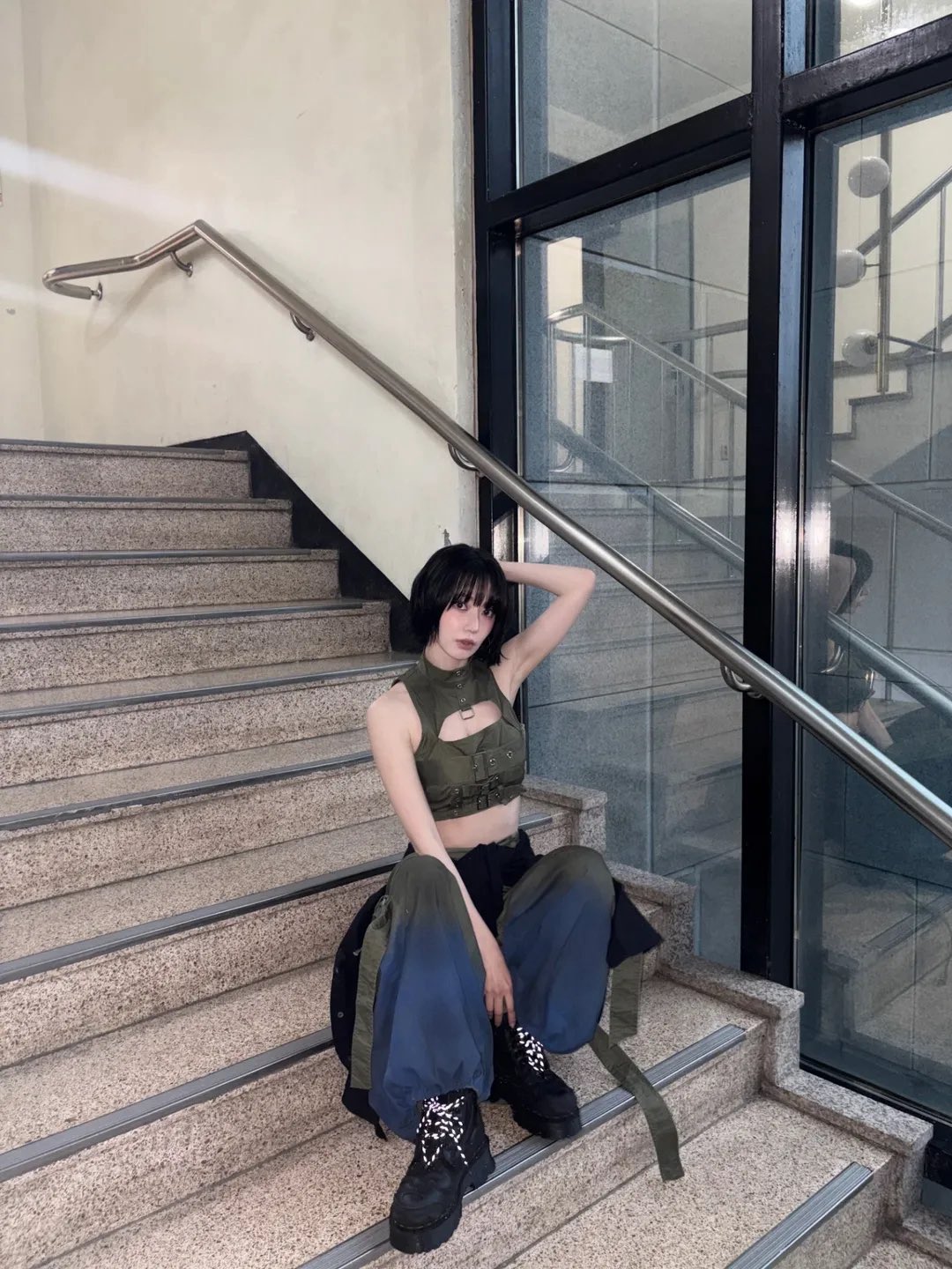 Recent activity shot of Sakura (LE SSERAFIM)