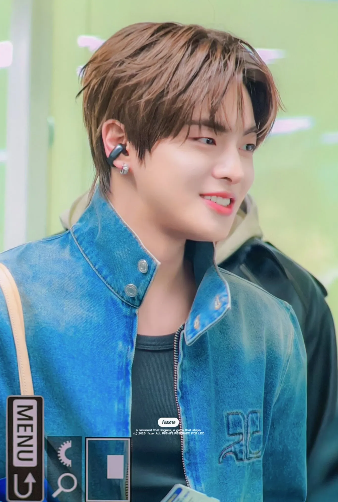 Behind-the-scenes cut of Lee Leo (ALPHA DRIVE ONE)