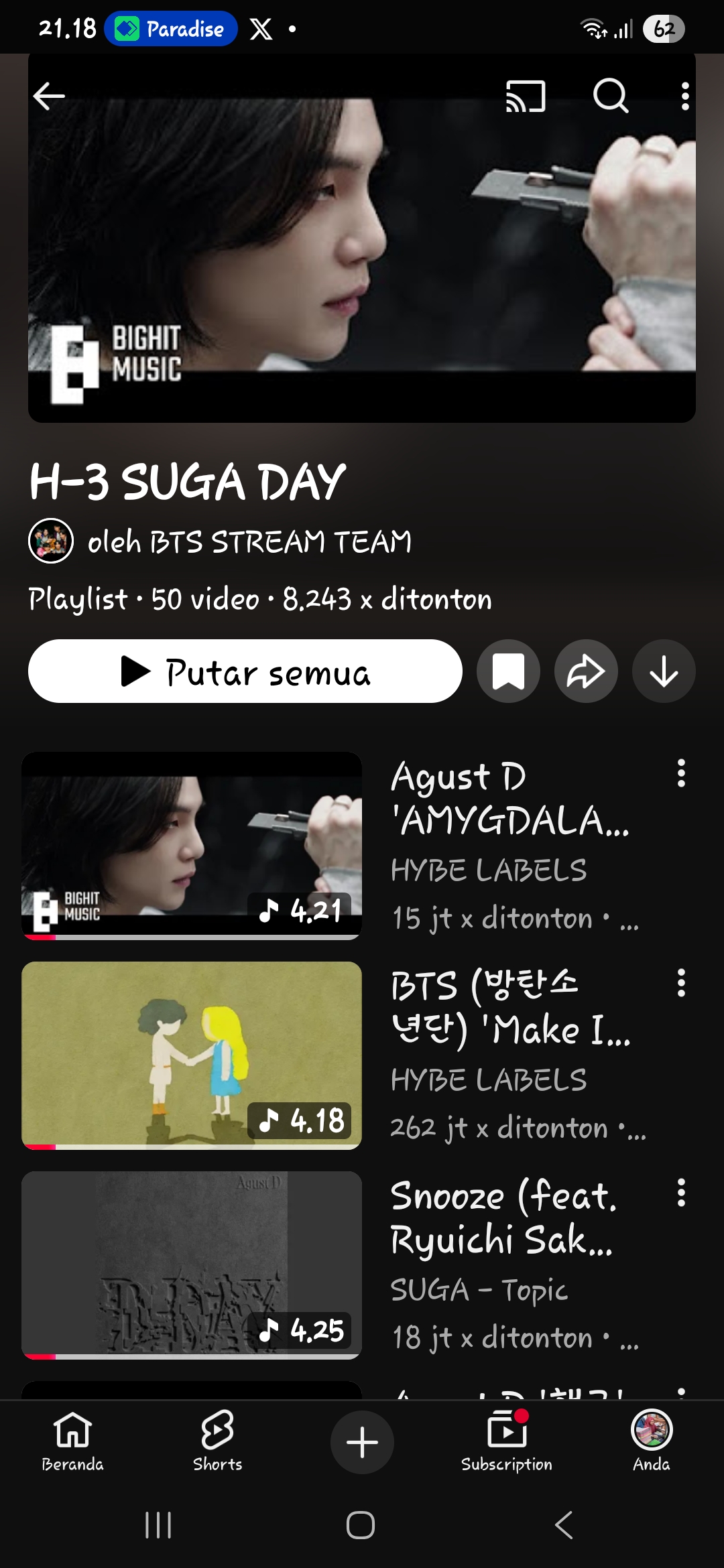 Fan-made special wallpaper for SUGA (BTS)