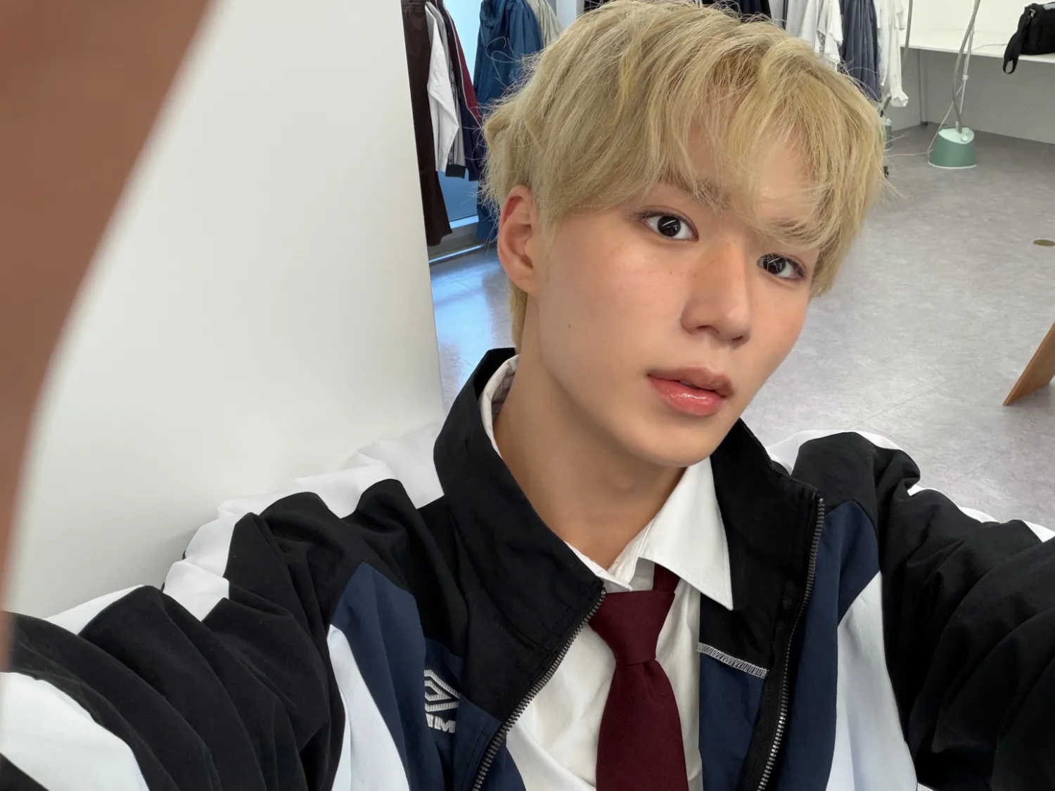 Recent activity shot of Kim Junseo (ALPHA DRIVE ONE)