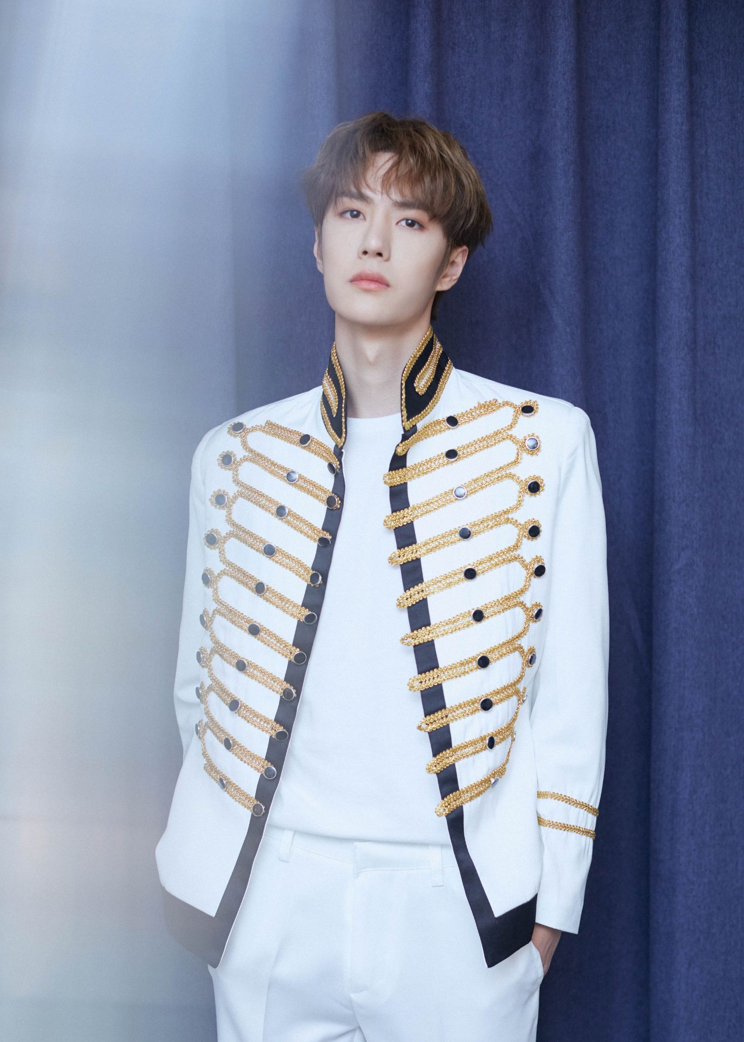 A moment captured by Wang Yibo's fan