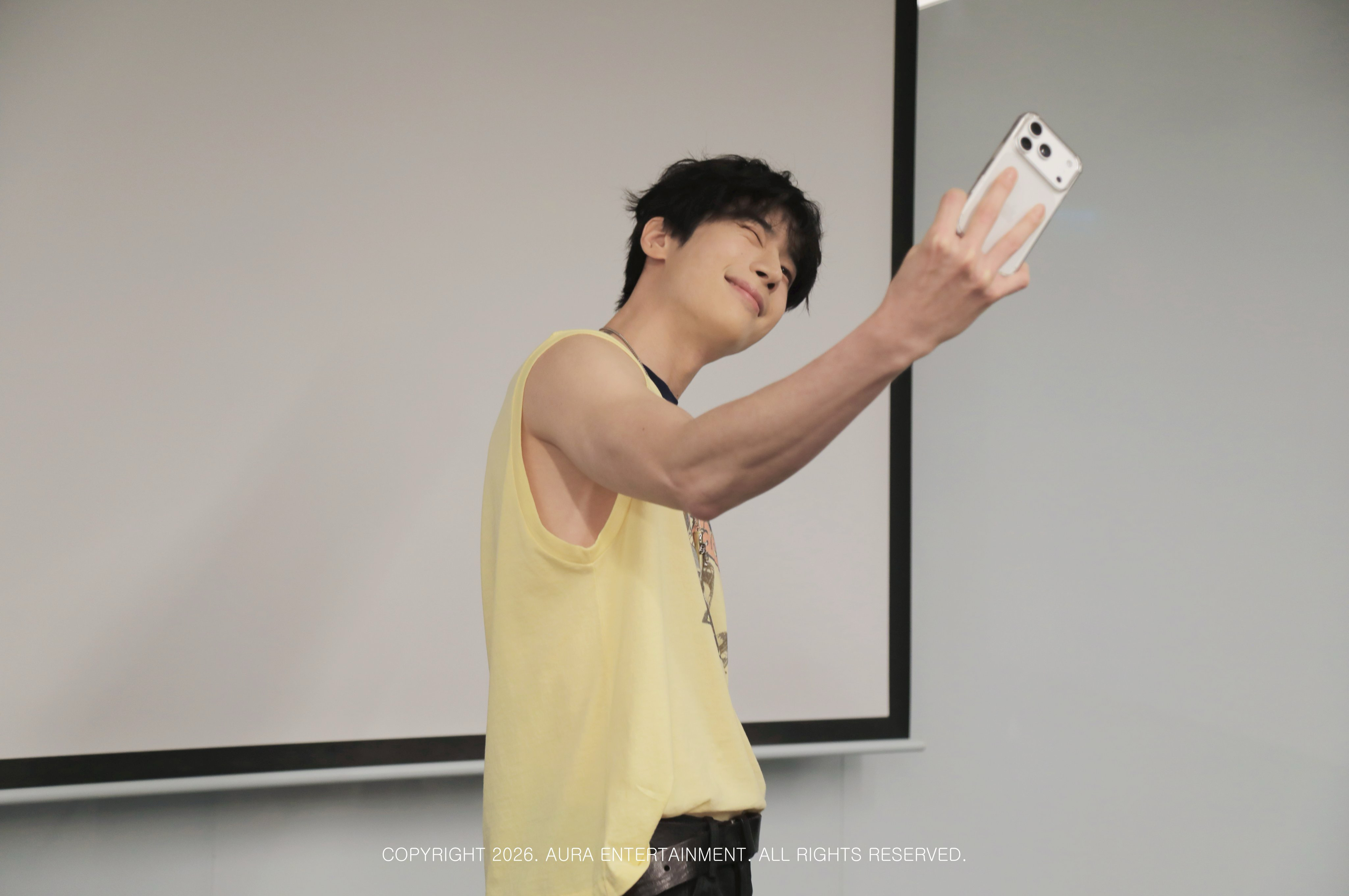 A moment captured by Han Seungwoo's fan