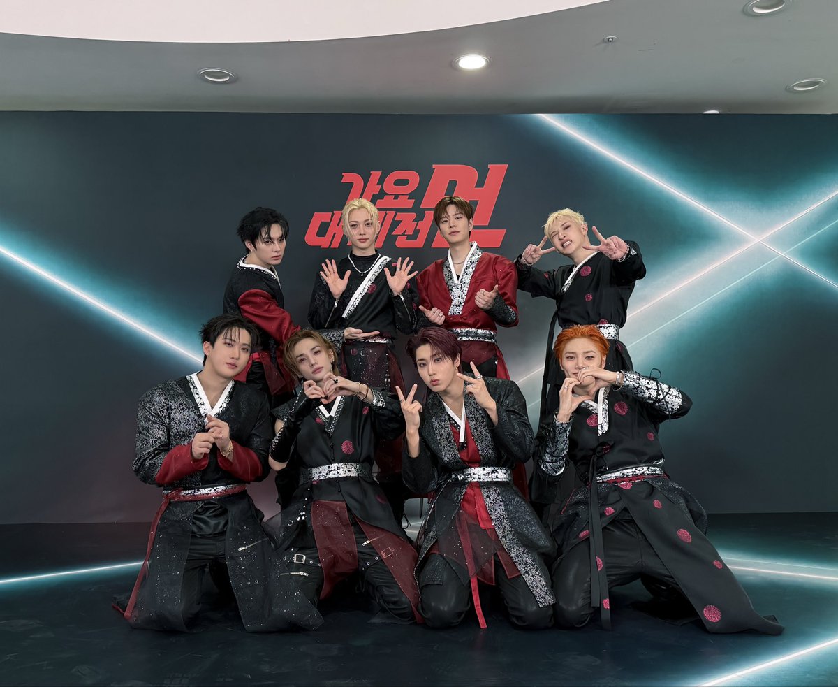 Recent activity shot of Stray Kids