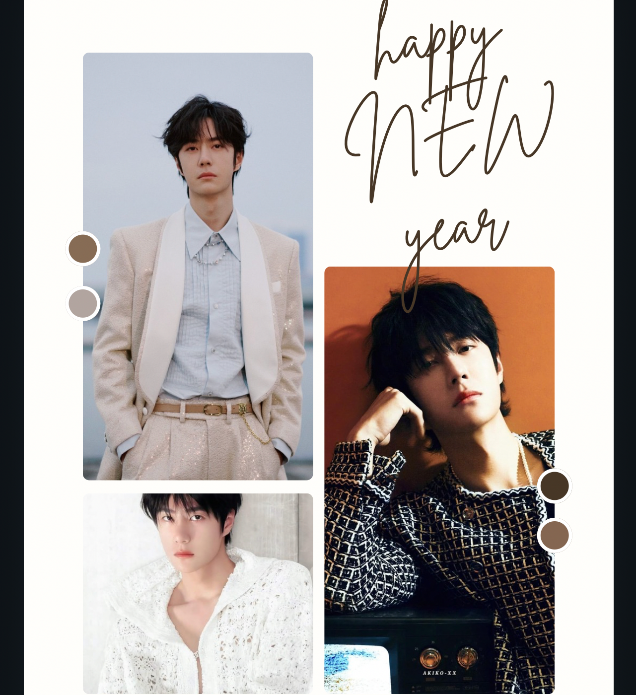 Latest photo of Wang Yibo