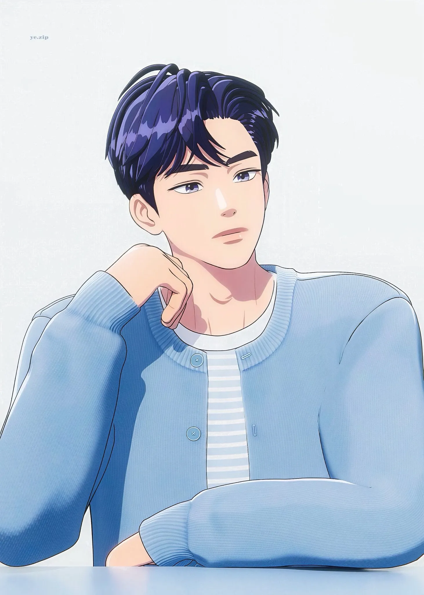 Behind-the-scenes cut of Yejun (PLAVE)