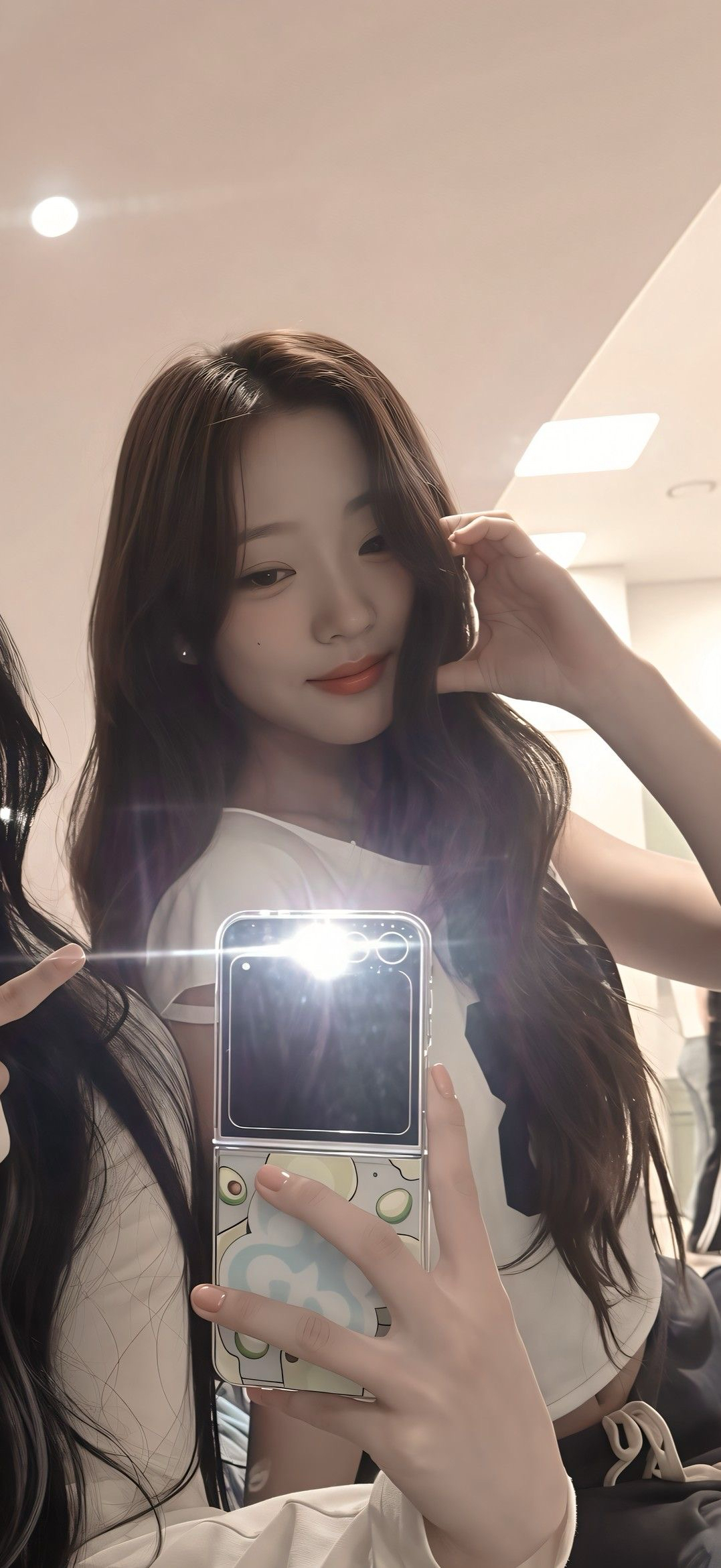 A moment captured by Stella (Hearts2Hearts)'s fan