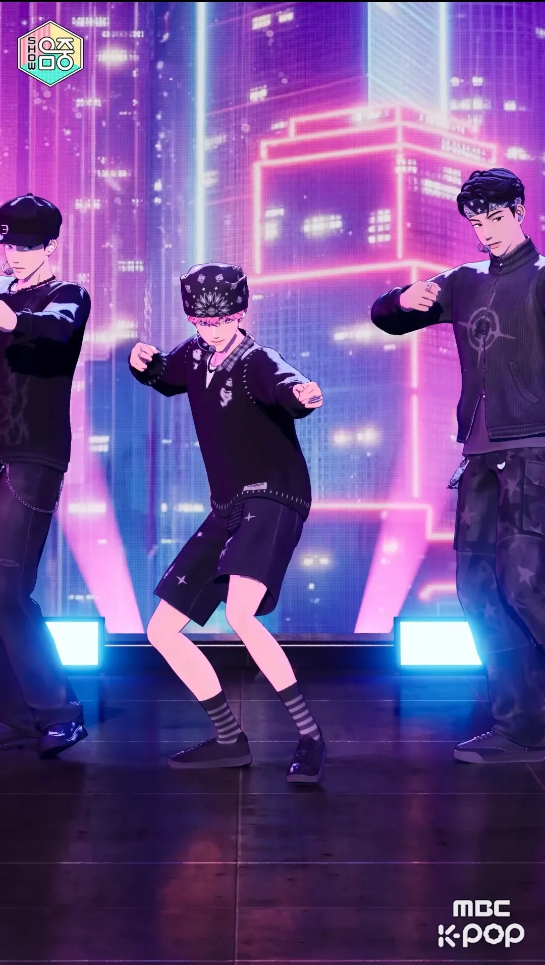 Recent activity shot of Bamby (PLAVE)