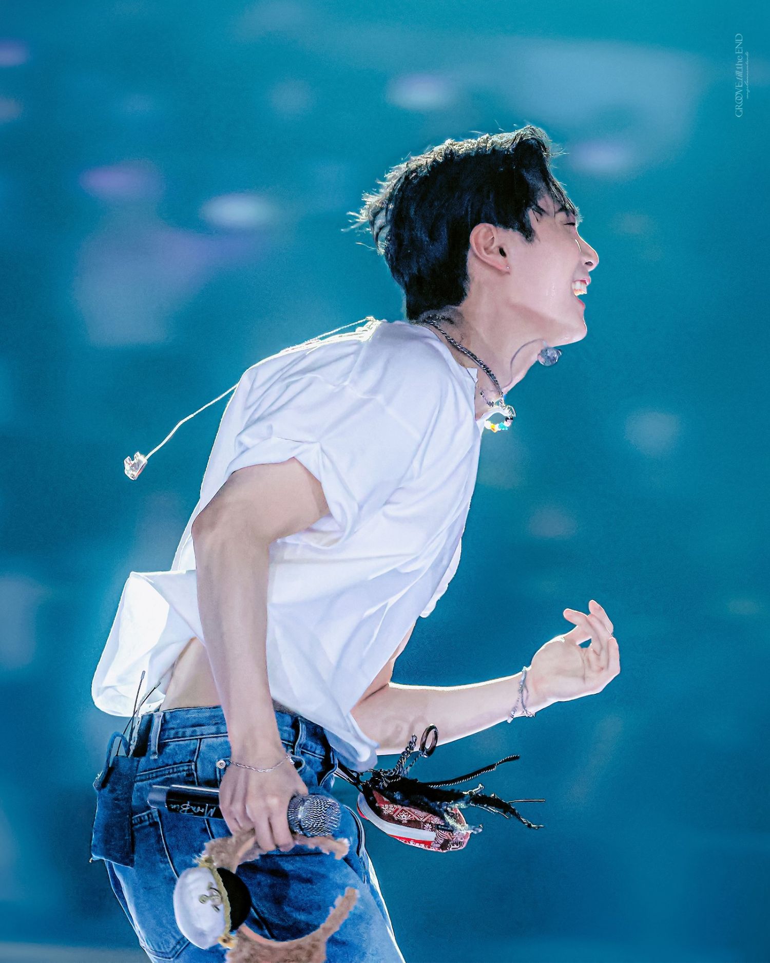 Recent activity shot of Moonbin (ASTRO)