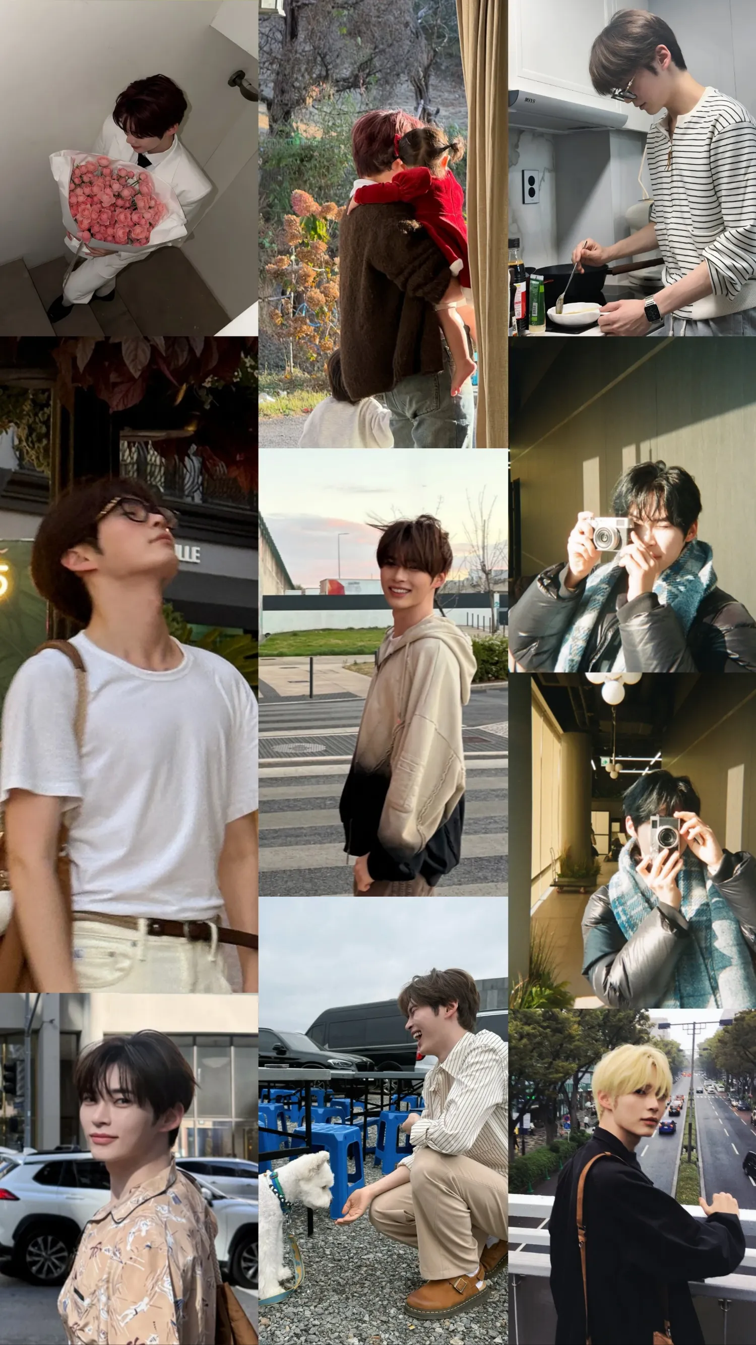 A heartfelt wallpaper shared by Sung Hanbin (ZEROBASEONE)'s fans