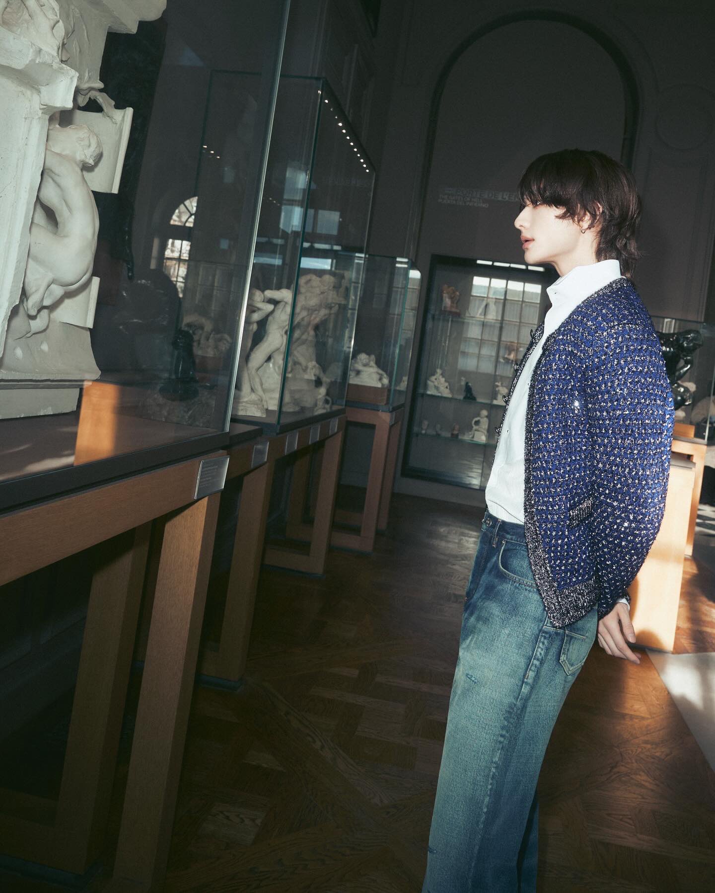 Recent activity shot of Hyunjin (Stray Kids)