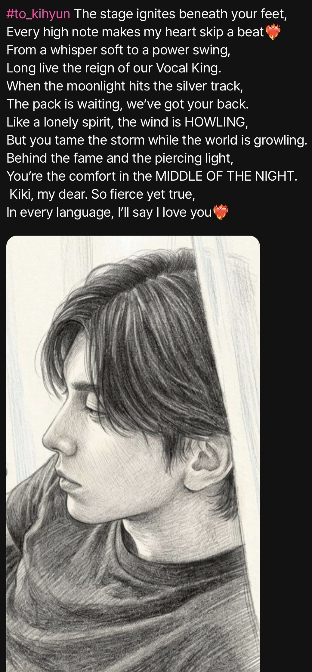 Behind-the-scenes cut of Kihyun (MONSTA X)