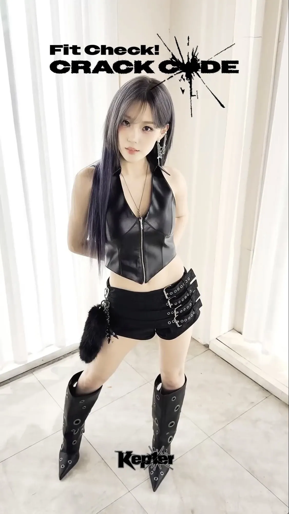 A moment captured by Kim Chaehyun (Kep1er)'s fan