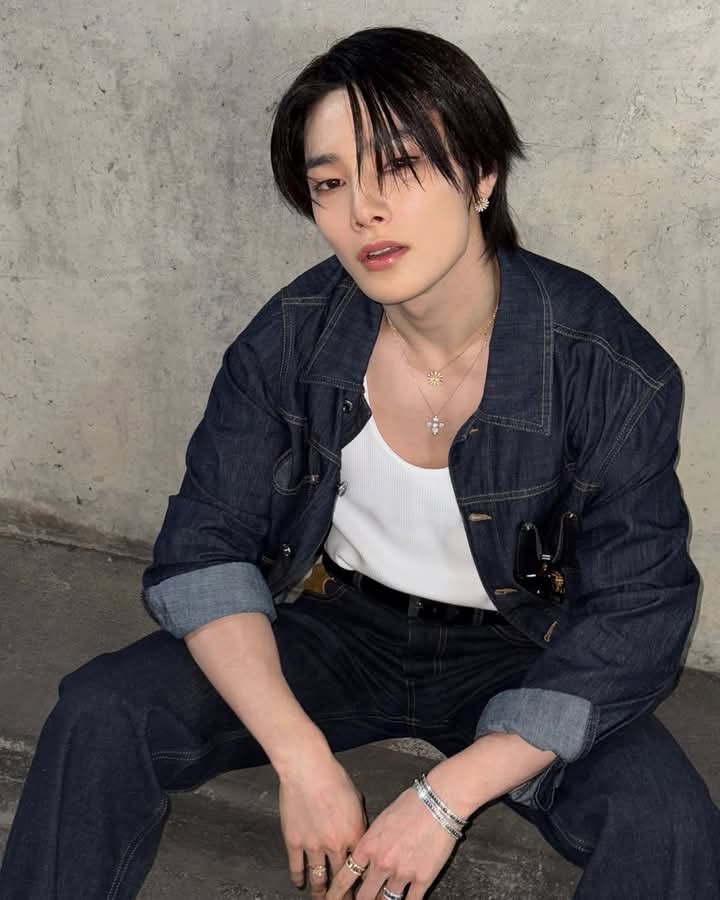 A moment captured by I.N (Stray Kids)'s fan