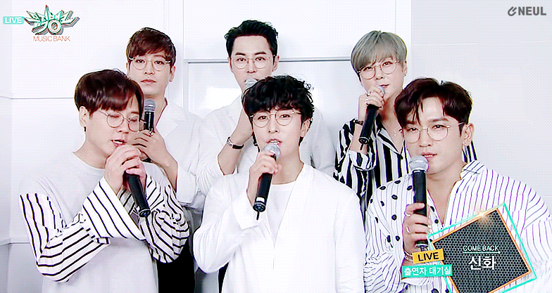 Recent activity shot of SHINHWA