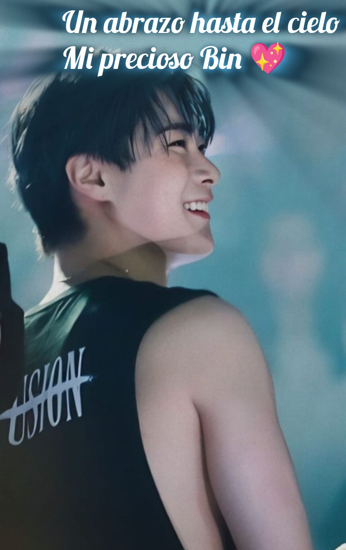 A moment captured by Moonbin (ASTRO)'s fan