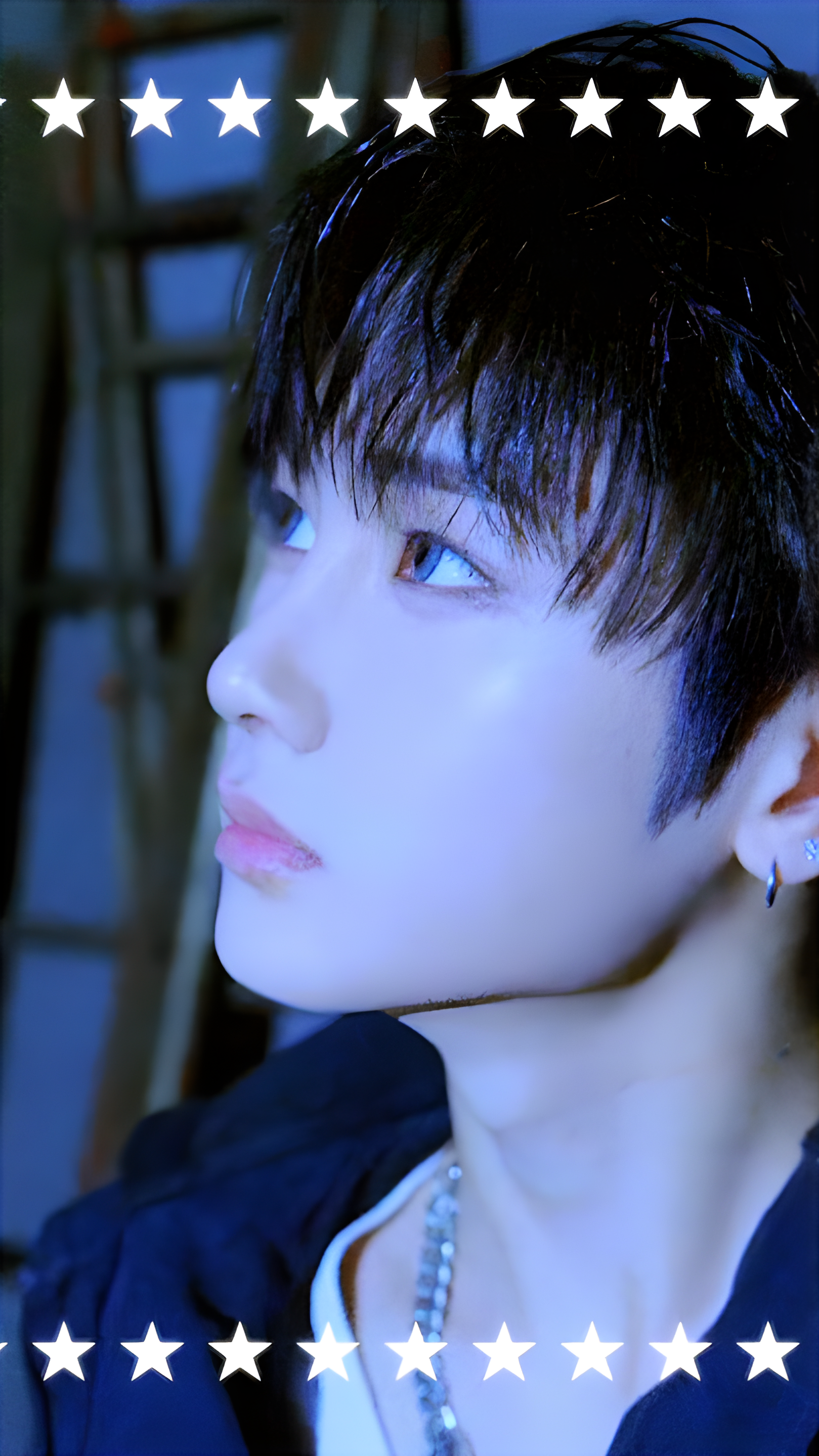 A heartfelt wallpaper shared by Zhou Anxin (ALPHA DRIVE ONE)'s fans