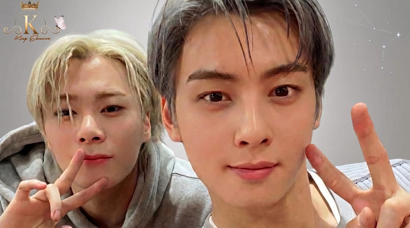 A moment captured by Eunwoo (ASTRO)'s fan