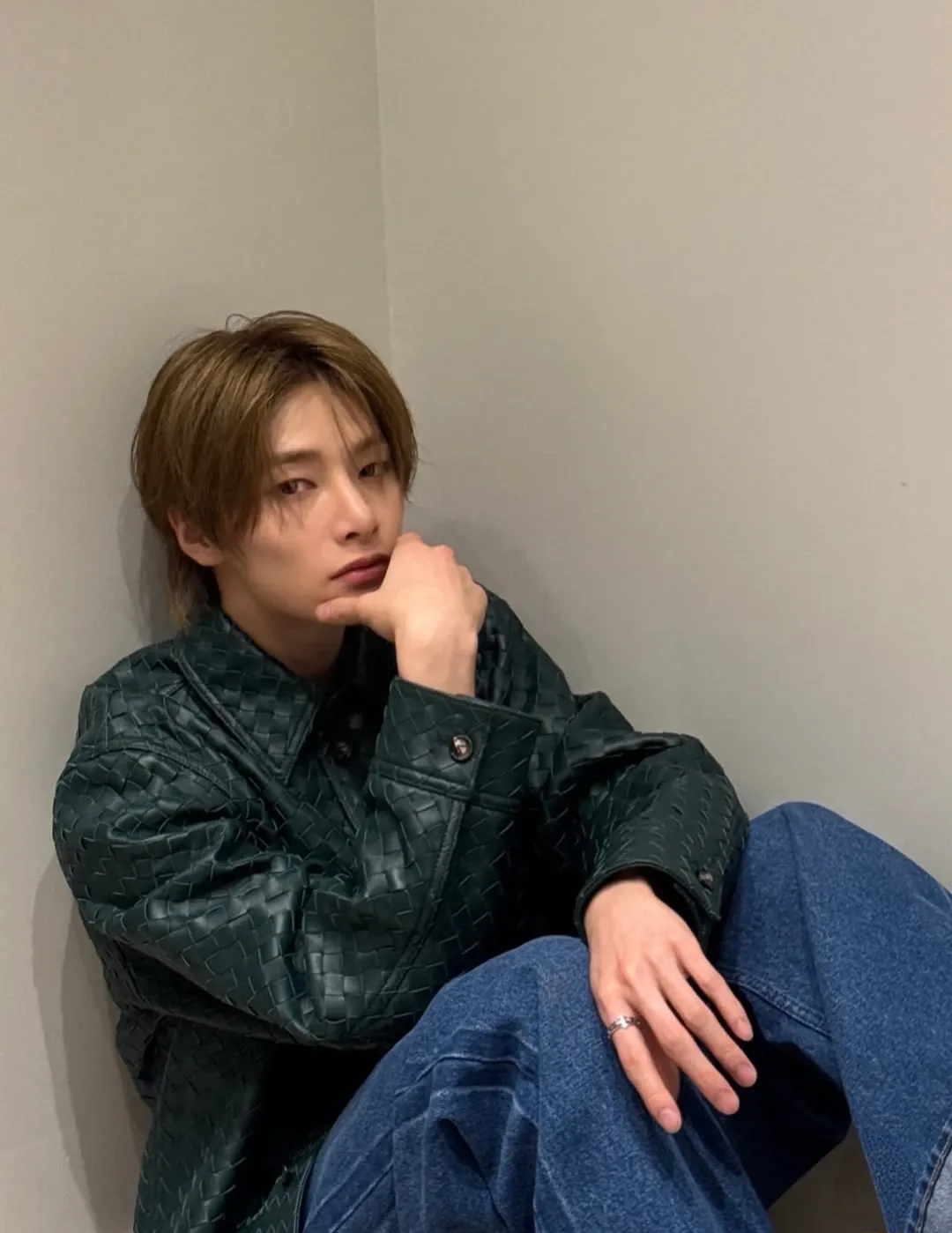 A moment captured by I.N (Stray Kids)'s fan