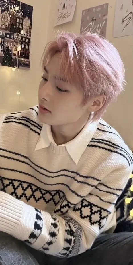 A moment captured by I.N (Stray Kids)'s fan
