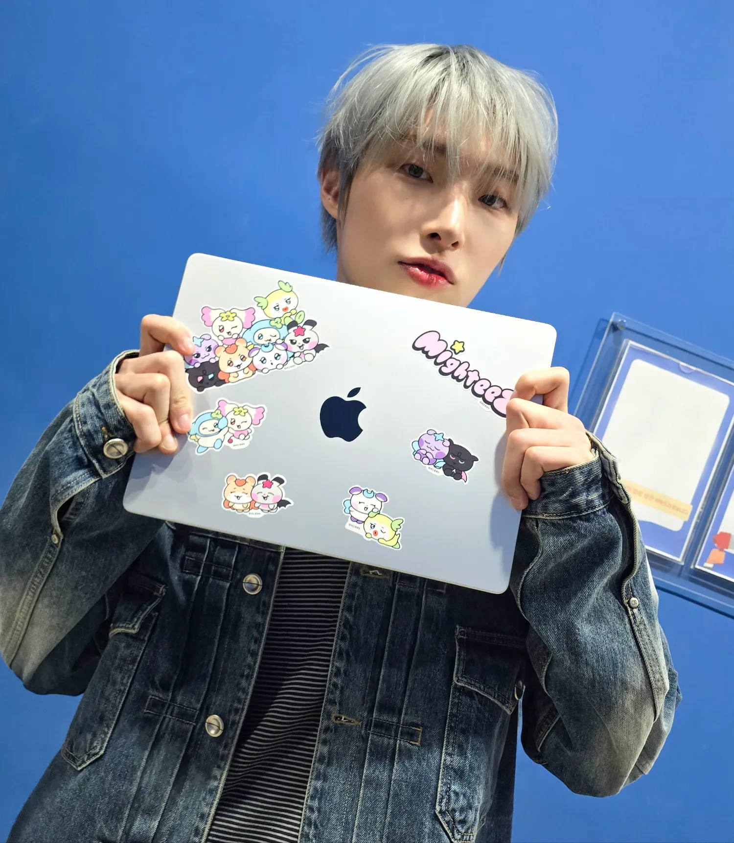 A moment captured by Mingi (ATEEZ)'s fan