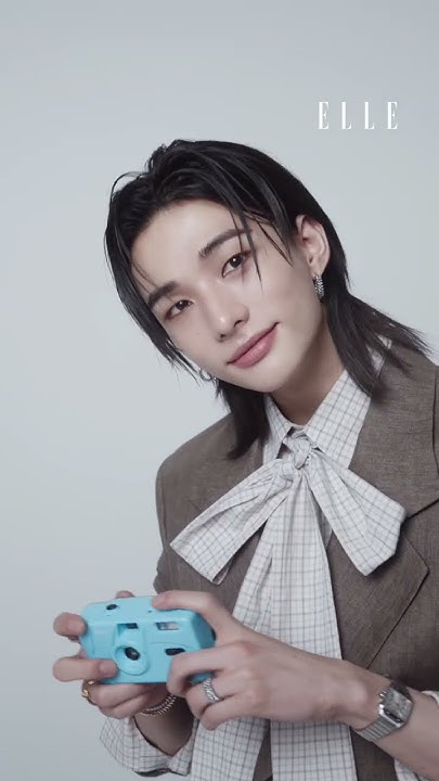 Behind-the-scenes cut of Hyunjin (Stray Kids)