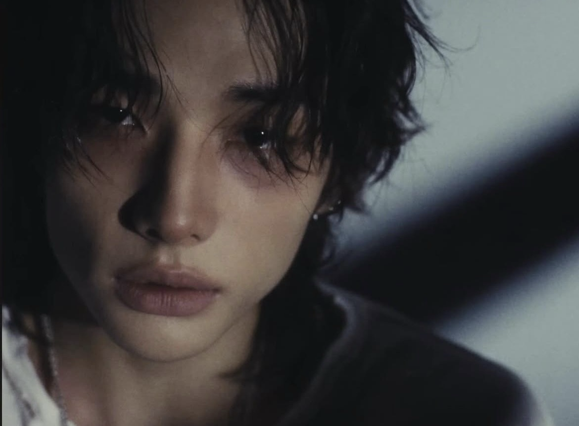 Behind-the-scenes cut of Hyunjin (Stray Kids)