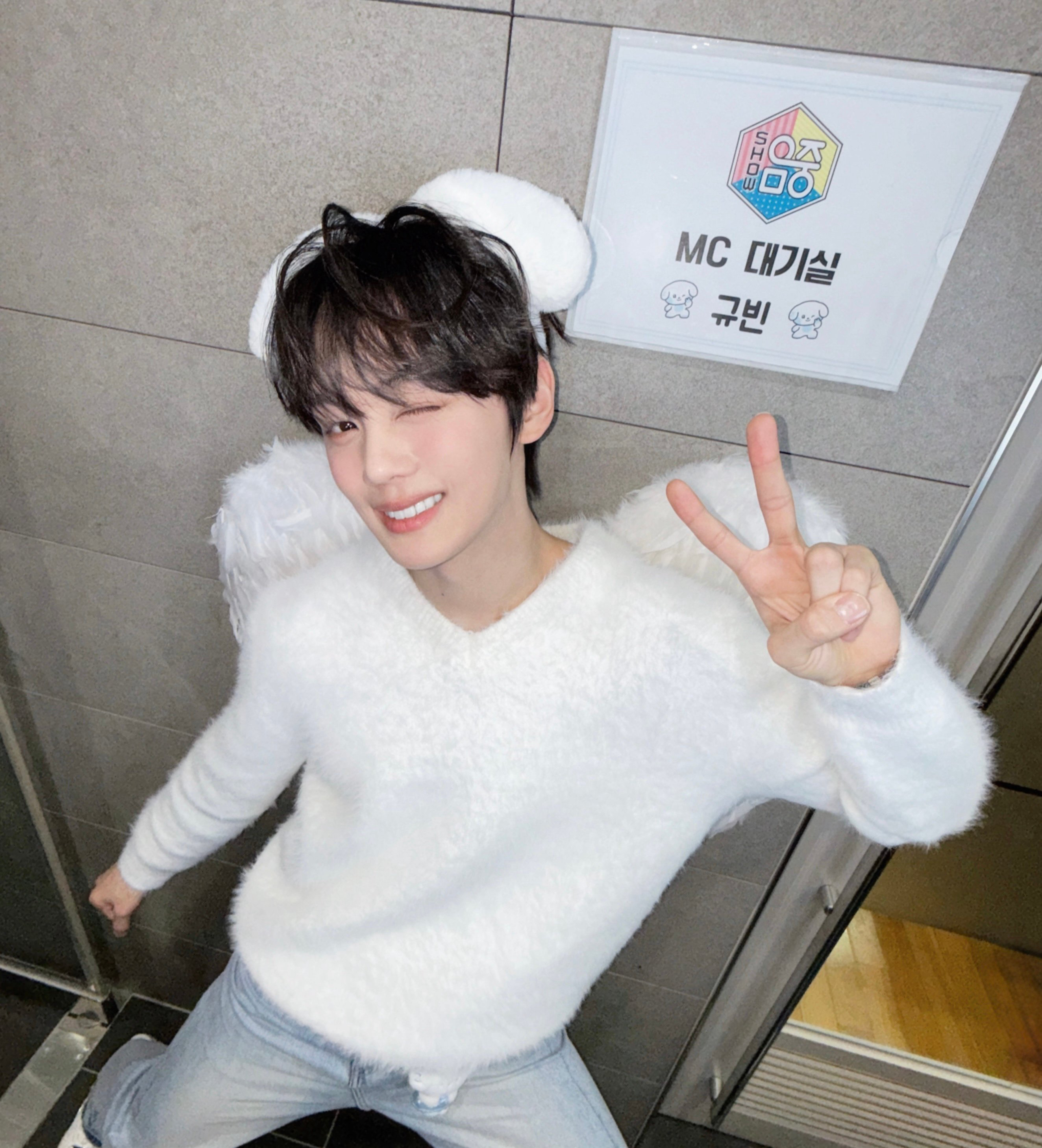 金奎彬粉丝拍下的瞬间