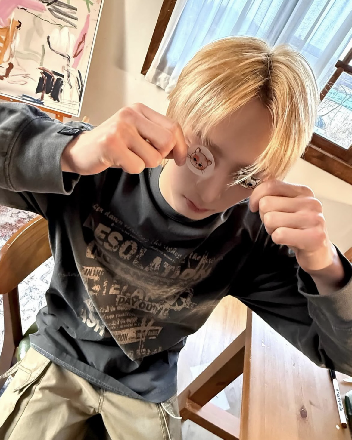 Recent activity shot of Sungho (BOYNEXTDOOR)