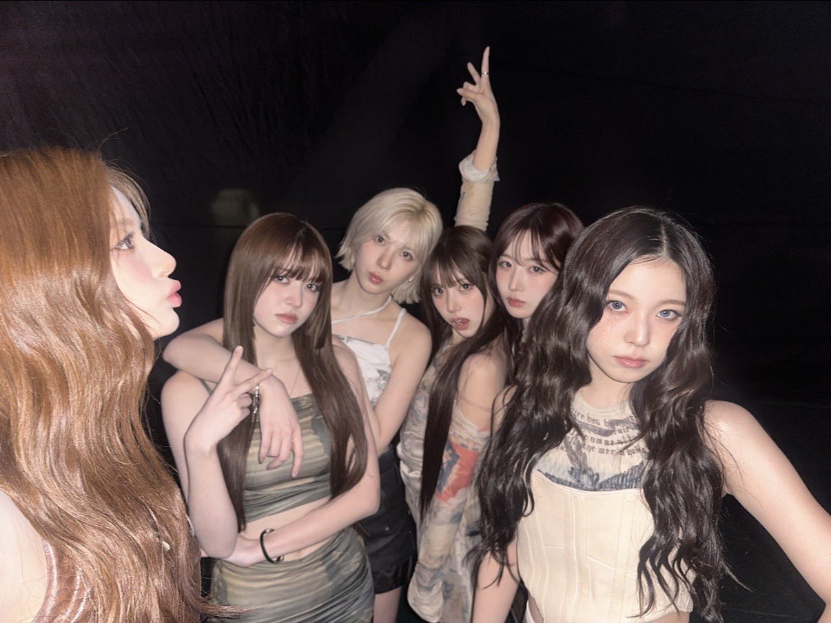 Behind-the-scenes cut of NMIXX