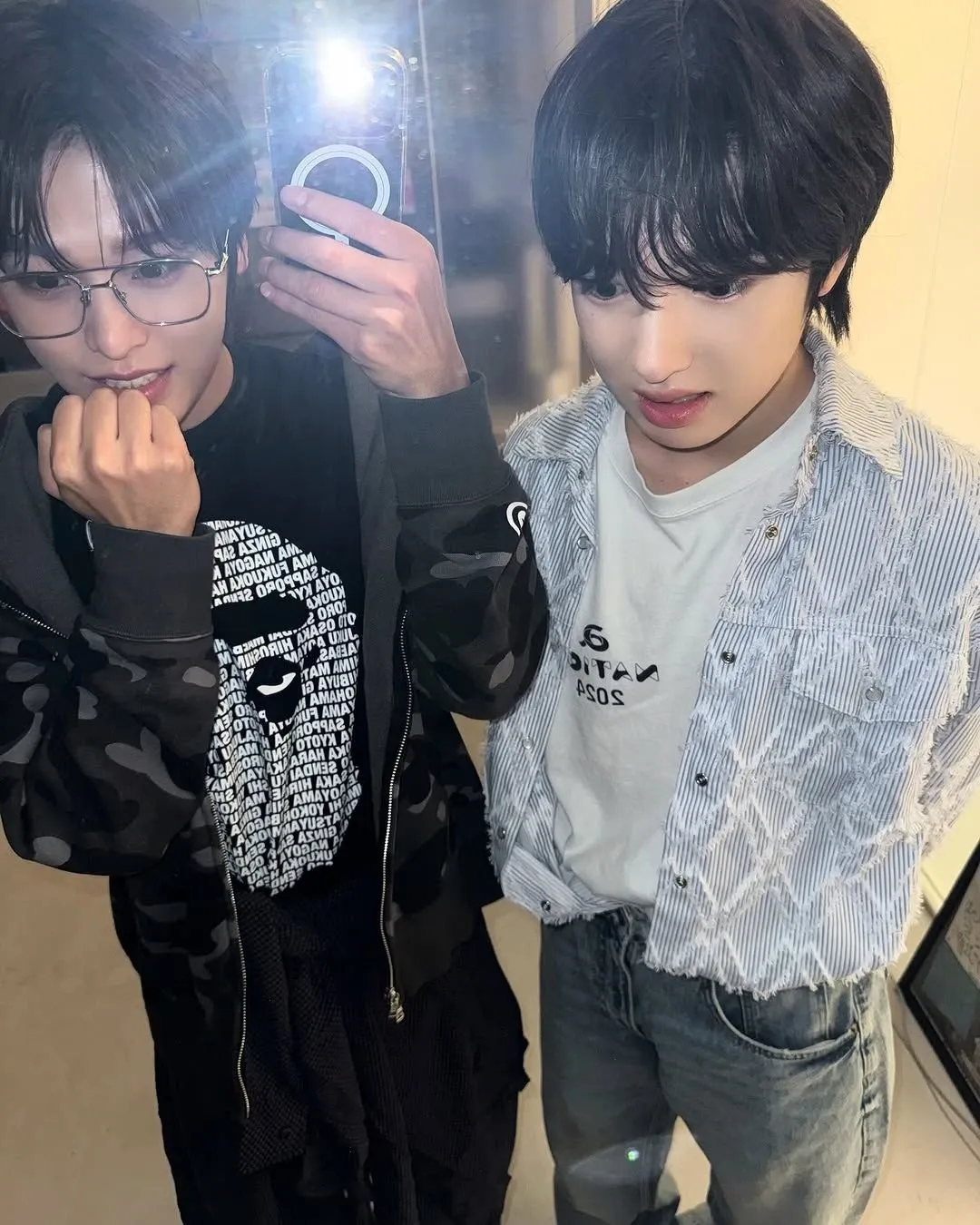 A moment captured by Sakuya (NCT WISH)'s fan