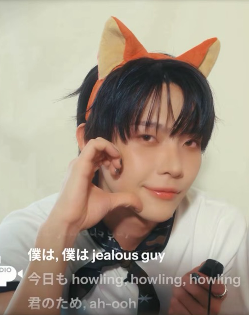 A moment captured by Nicholas (&TEAM)'s fan